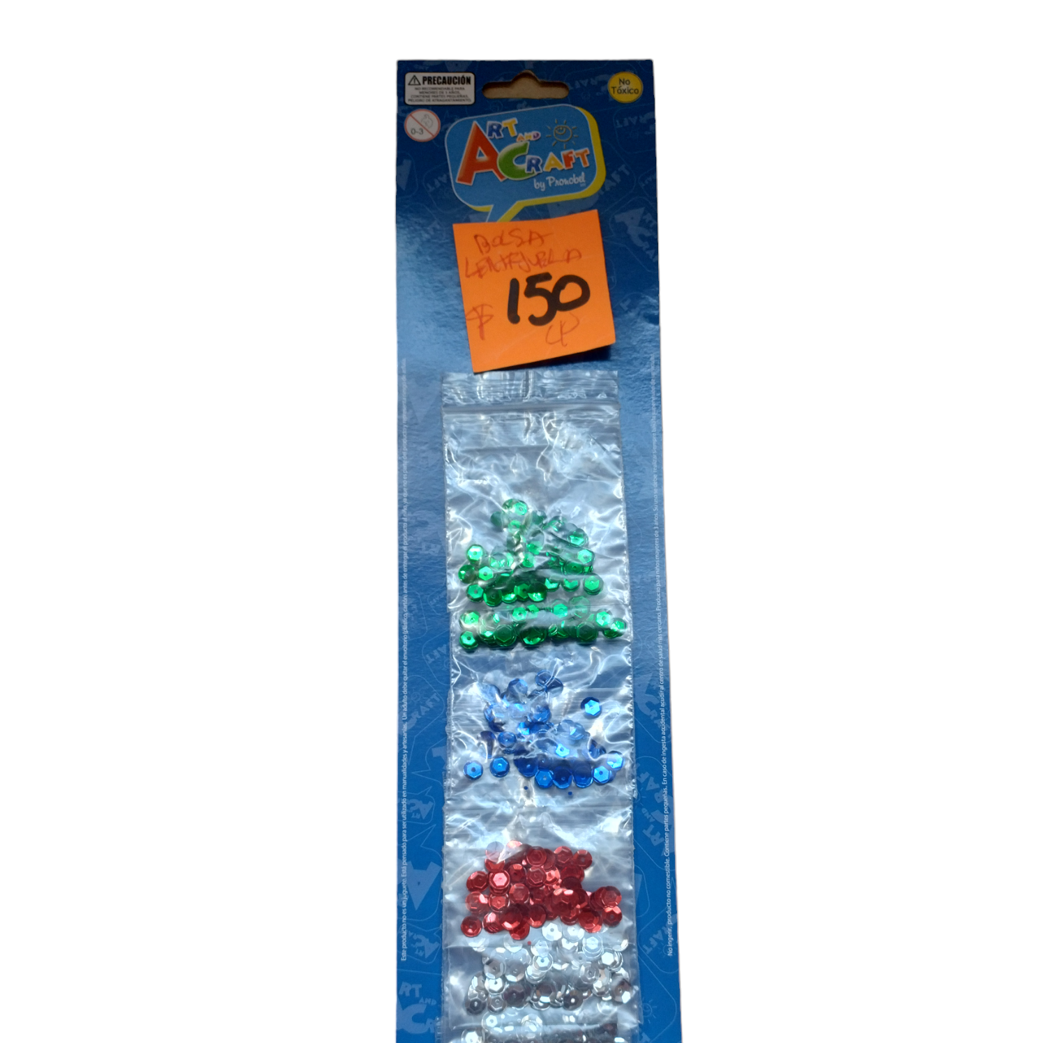 Bolsa de lentejuelas por unidad