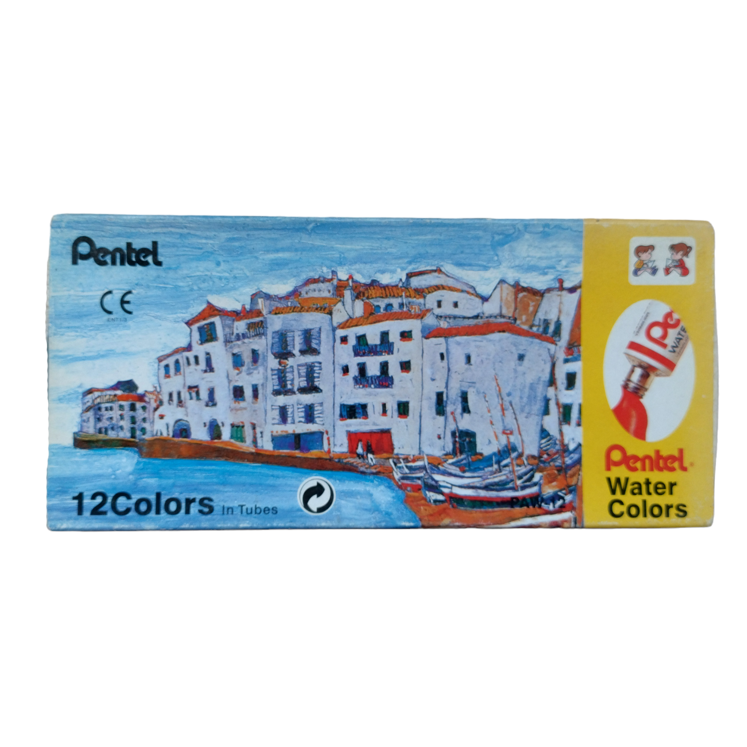 Acuarela 12 colores Pentel